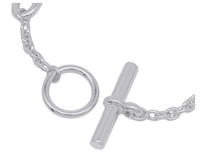 Hermès Bracciale con Charms Hermes Chaine d'Ancre Farandole Silver - vista 4