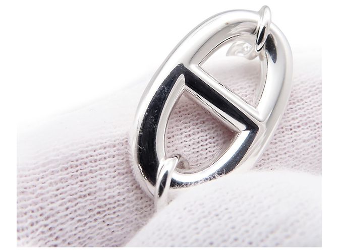 Hermès Bracciale con Charms Hermes Chaine d'Ancre Farandole Silver - vista 7