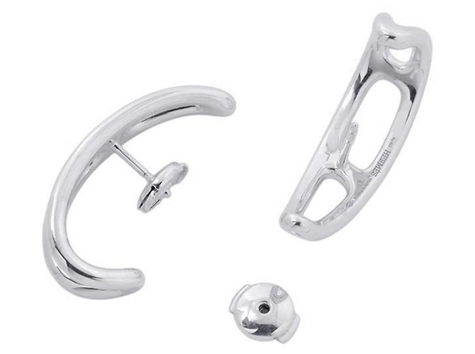Hermès Pendientes Hermes Chaine d'Ancre Punk Anchor - vista 3