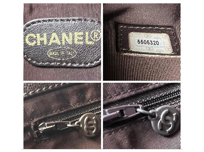 Bolso Tote Chanel Timeless Piel Caviar Marrón - vista 7