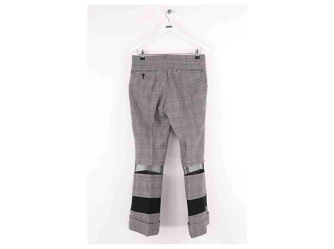 Comme Des Garcons Schwarze gerade Hose - Ansicht 3