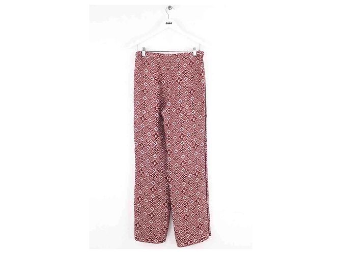 Louis Vuitton Pantalones rectos marrones - vista 3