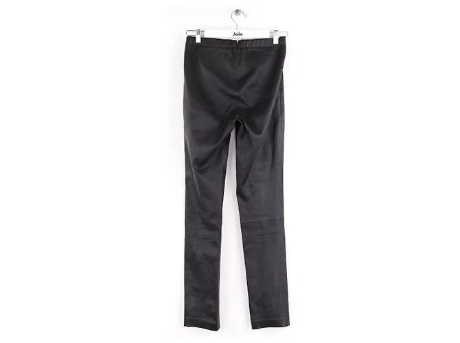 Pantalones slim de cuero negros Zadig & Voltaire - vista 3