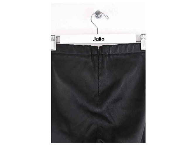 Pantalones slim de cuero negros Zadig & Voltaire - vista 4