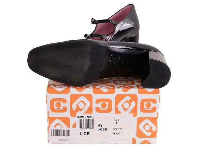 Carel Absatzschuhe aus Lackleder in Schwarz - Ansicht 6