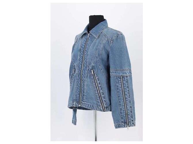 Zadig & Voltaire Blaue Baumwolljacke - Ansicht 2