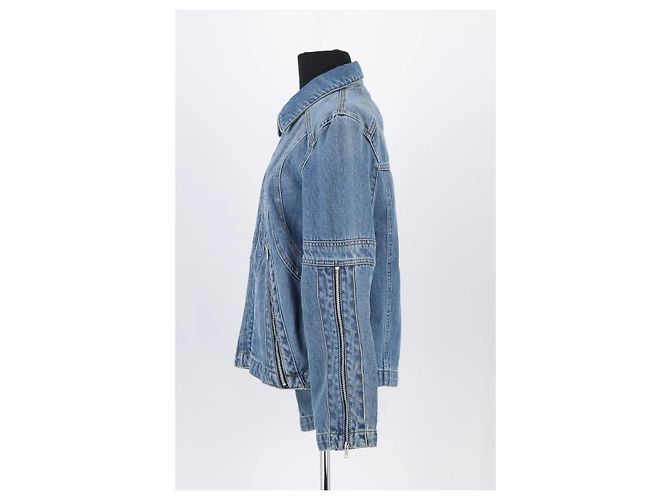 Zadig & Voltaire Blaue Baumwolljacke - Ansicht 3