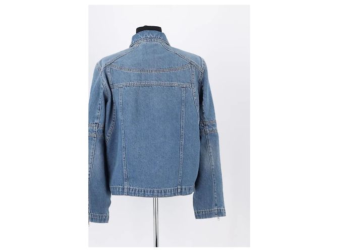 Zadig & Voltaire Blaue Baumwolljacke - Ansicht 4