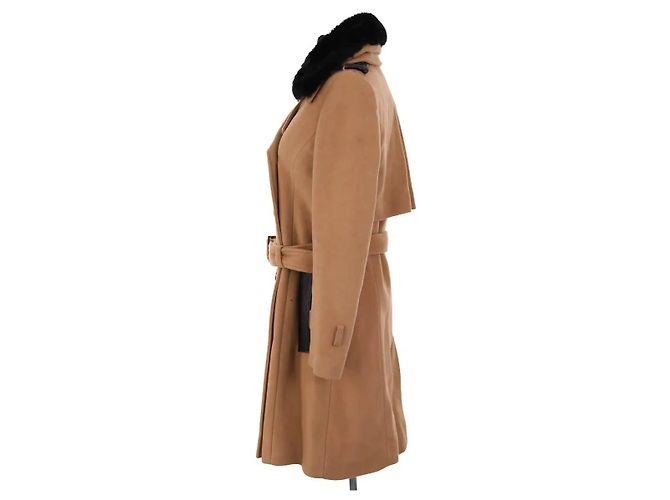 Abrigo de lana beige The Kooples - vista 3