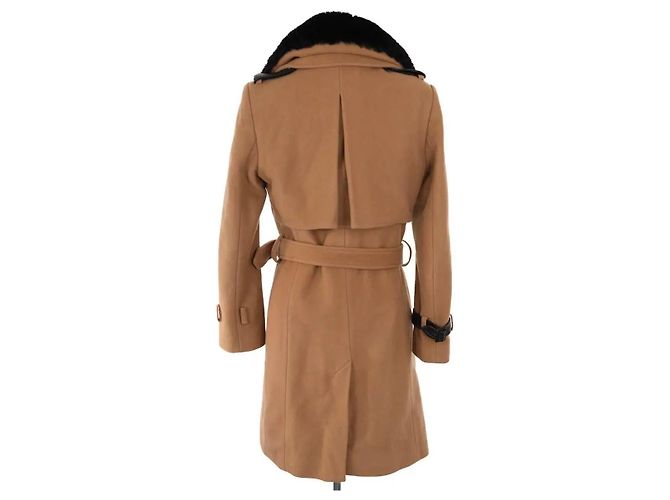 Abrigo de lana beige The Kooples - vista 4