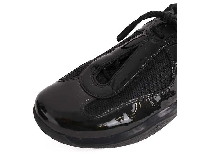 Prada Schwarze America's Cup Sneaker - Ansicht 5