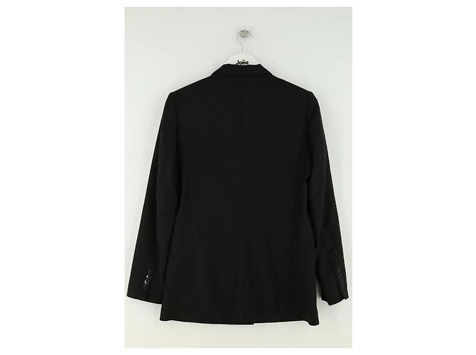 Blazer Sandro de lã preto - vista 3