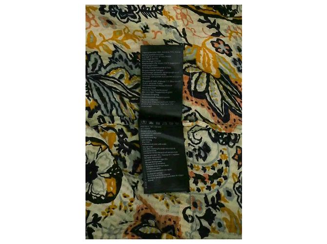 Vestido amarillo de viscosa Ba&Sh - vista 6