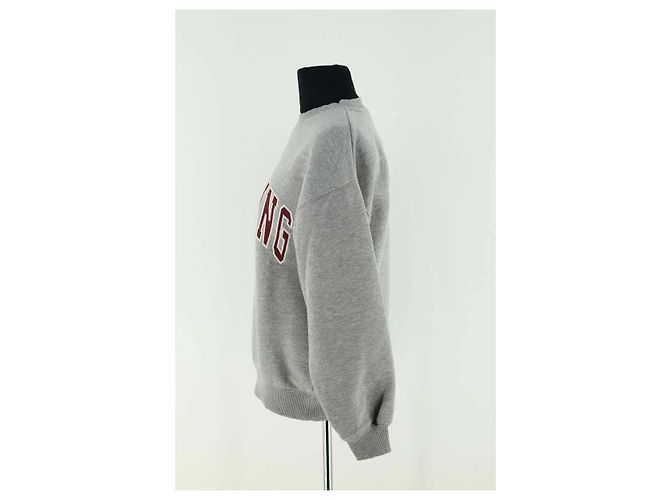 Sudadera Anine Bing de algodón gris XS - vista 3