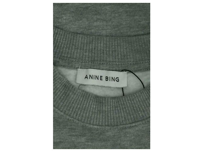 Sudadera Anine Bing de algodón gris XS - vista 5