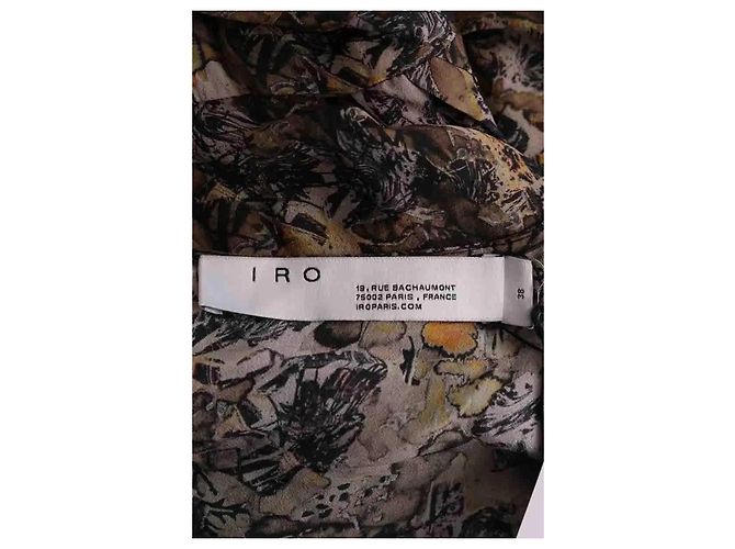 Vestido Mauri Iro caqui de viscosa - vista 5