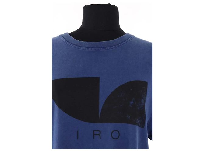 Abito Iro in cotone blu navy - vista 2