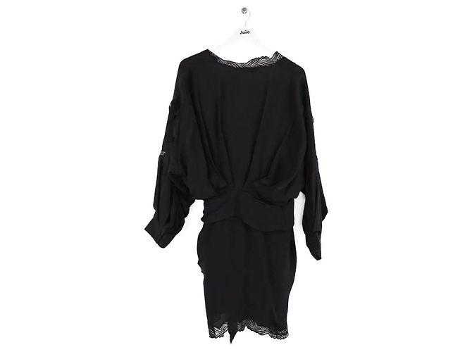 Vestido Ragna negro de viscosa Iro - vista 3
