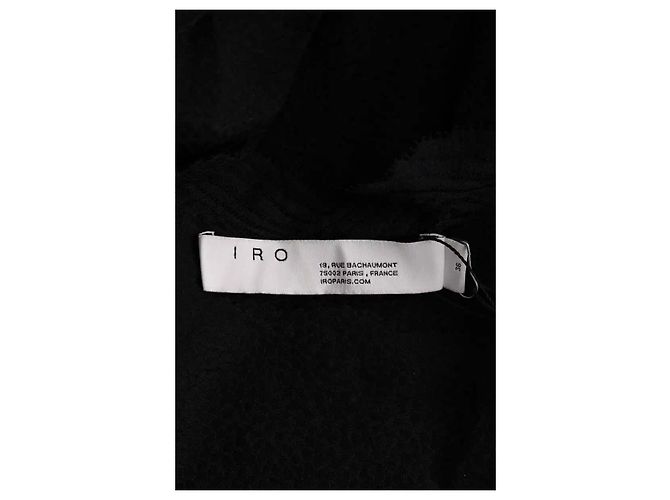 Vestido Ragna negro de viscosa Iro - vista 4