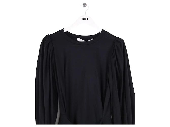 Vestido Luomos negro de viscosa Iro - vista 2