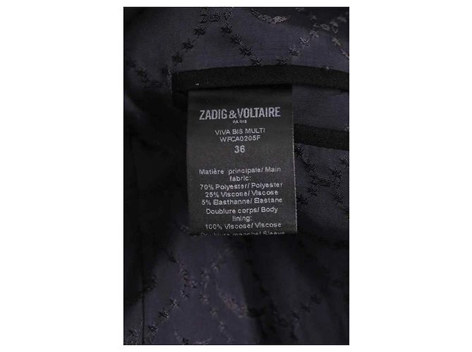 Blazer negro Zadig & Voltaire - vista 6