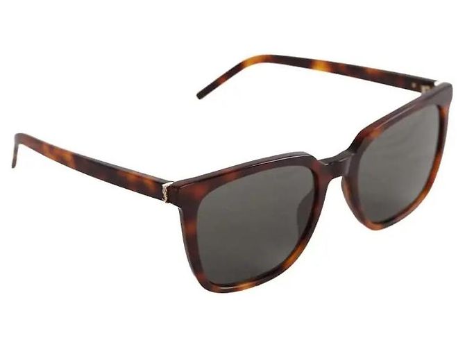 Autre Marque Gafas de sol Saint Laurent marrones de plástico - vista 2