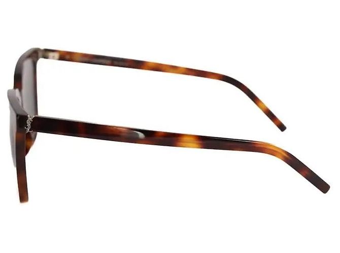 Autre Marque Gafas de sol Saint Laurent marrones de plástico - vista 3