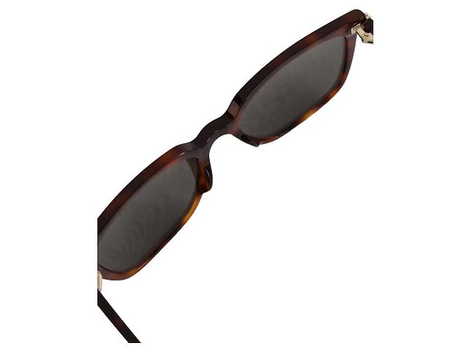 Autre Marque Gafas de sol Saint Laurent marrones de plástico - vista 4