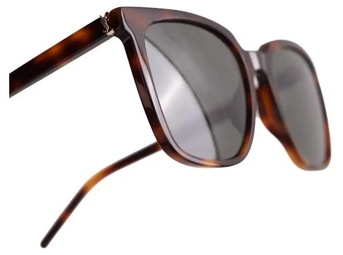 Autre Marque Gafas de sol Saint Laurent marrones de plástico - vista 5