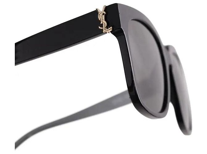 Autre Marque Occhiali da sole Saint Laurent neri in plastica - vista 3