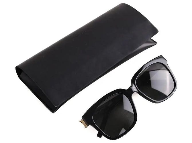 Autre Marque Occhiali da sole Saint Laurent neri in plastica - vista 5