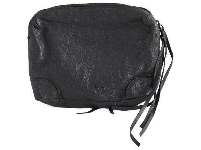 Balenciaga Pochette City antracite - vista 4