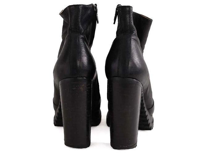 Free Lance Lederstiefel Schwarz - Ansicht 2