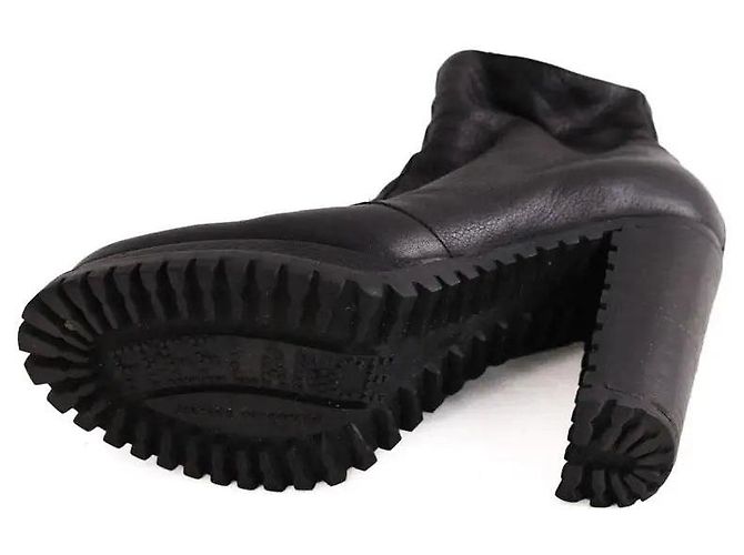 Free Lance Lederstiefel Schwarz - Ansicht 6