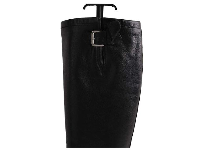 Botas de piel negra Free Lance - vista 5