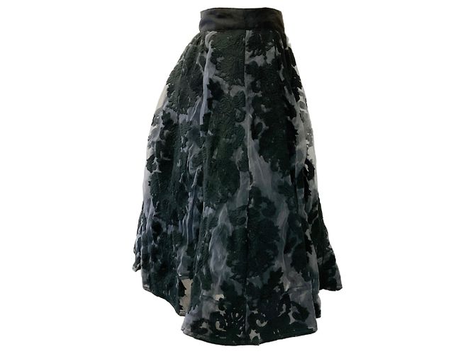 Autre Marque Trelise Cooper Like Hell Bestickter Rock Schwarz / Grau - Ansicht 2