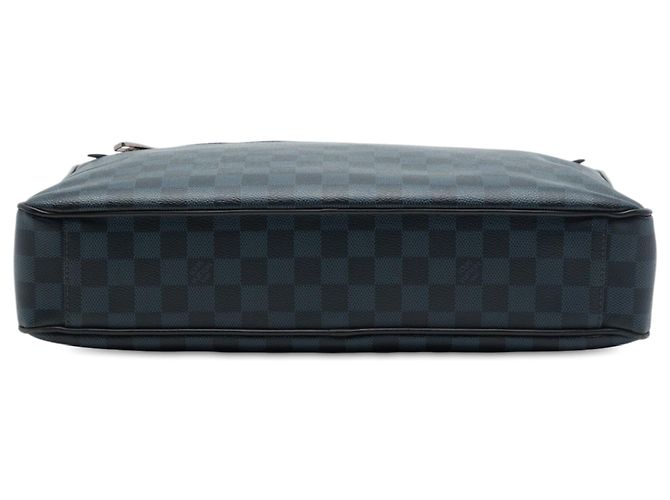 Sac business Louis Vuitton Damier Cobalt Porte Documents Bleu - vue 3