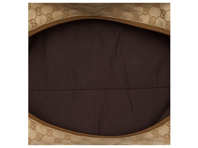 Mala de viagem Gucci GG Canvas Web bege - vista 4