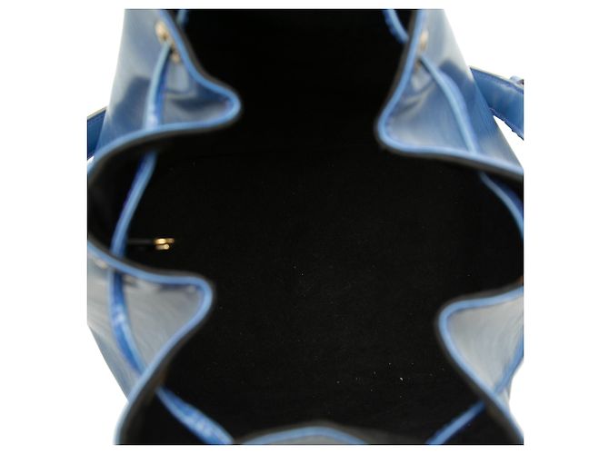 Louis Vuitton Epi Noe GM Beuteltasche Blau - Ansicht 4