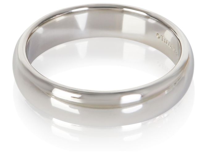 Tiffany & Co. Fascia Tiffany Forever 4.5mm in platino - vista 3