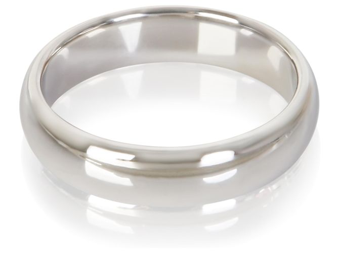 Tiffany & Co. Fascia Tiffany Forever 4.5mm in platino - vista 4