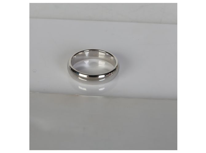 Tiffany & Co. Fascia Tiffany Forever 4.5mm in platino - vista 5