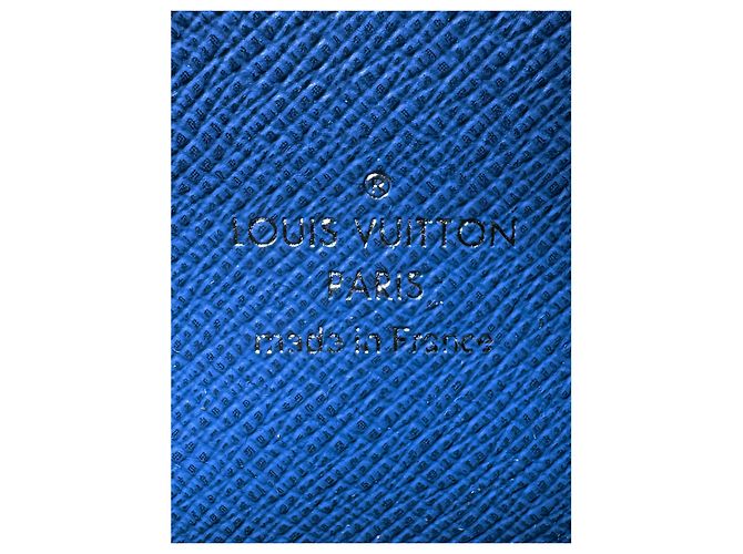 Borsa a tracolla portafoglio indossabile Louis Vuitton Damier Graphite Giant Alpha Blu - vista 5