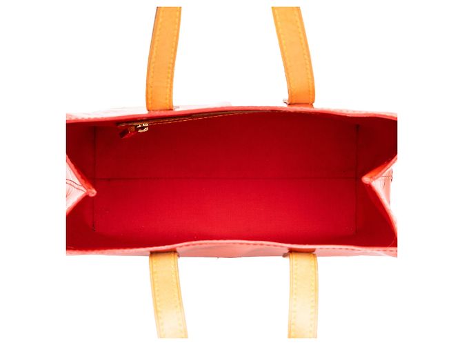 Louis Vuitton Monogram Vernis Reade PM Handtasche rot - Ansicht 4