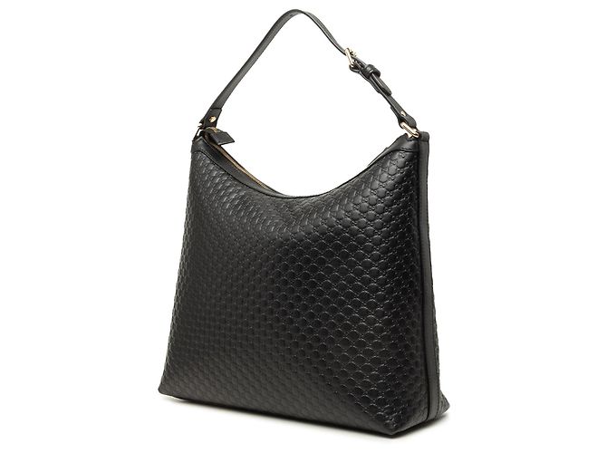 Borsa a tracolla Gucci Margaux in Microguccissima nera - vista 2