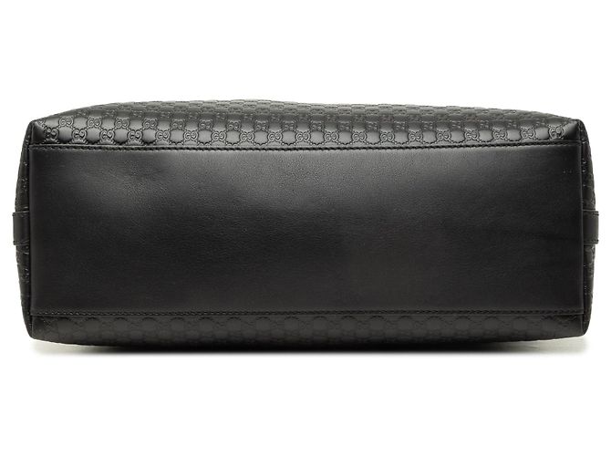 Borsa a tracolla Gucci Margaux in Microguccissima nera - vista 3