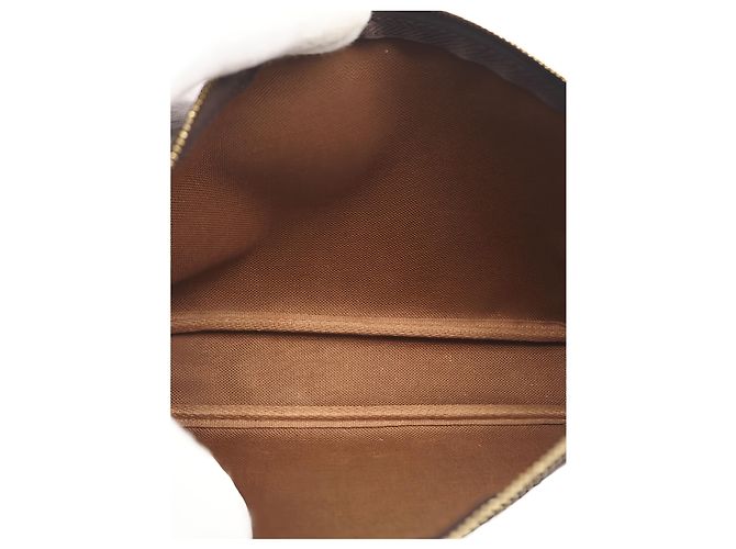 Borsa a tracolla Louis Vuitton Monogram Pochette Accessoires Marrone - vista 3