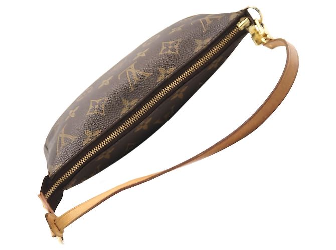 Borsa a tracolla Louis Vuitton Monogram Pochette Accessoires Marrone - vista 8
