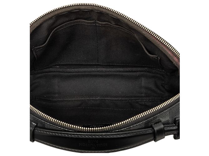 Louis Vuitton Ambler Gürteltasche Damier Graphite Schwarz - Ansicht 4