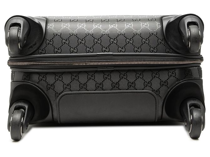 Borsa da viaggio Trolley Gucci GG Imprime Nera - vista 3